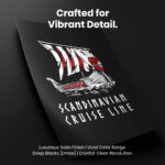 Scandinavian Cruise Line  Room Decor - Home Decor For Home -  Viking World Tour Norge Viking Rise Unframed Wall Poster - Image 4