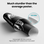 Meh Good Enough Demotivational Funny  Room Decor - Home Decor For Home -  Cap Ironic Mediocrates Unframed Wall Poster - Image 3