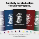 Meh Good Enough Demotivational Funny  Room Decor - Home Decor For Home -  Cap Ironic Mediocrates Unframed Wall Poster - Image 6